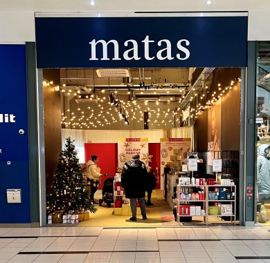 Matas’ Sæther’s Christmas pop-up at Field’s