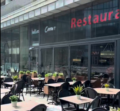 KHALLES CORNER OPENS AT METRO SENTER